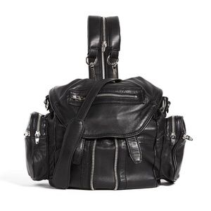 Alexander Wang Mini Marti Black Backpack
- leather